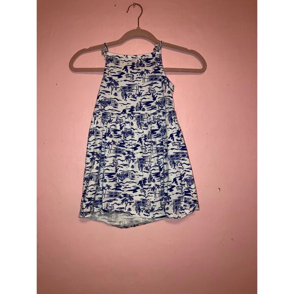 Carter's white and blue summer dress size 5T - Picture 5 of 5